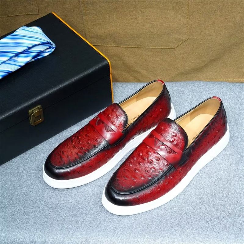Muške Cipele Za Slobodno Vrijeme Crocodile Casuals - Crvena