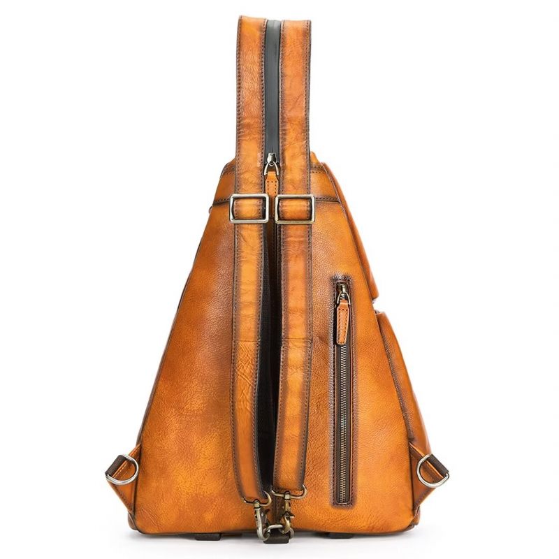 Muške Torbe Na Rame Vanguard Vision Leather Bag - Smeđa